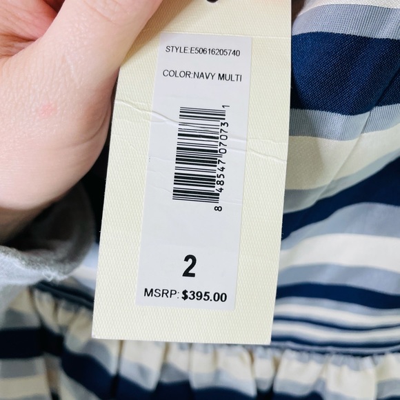 ERIN Erin Fetherston Carolina Strapless Dress Sz 2 - Picture 7 of 11